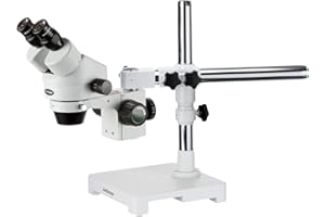 AMSCOPE 7 x 7 x -45 x Zoom Microscope stéréo avec bras avec perche