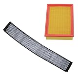 Hinweise: 1x Set Innenraumfilter (Pollenfilter) mit Aktivkohle + 1x Luftfilter