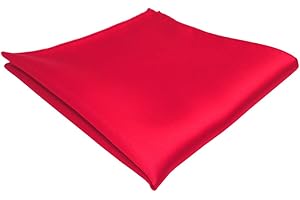 TigerTie - Fazzoletto da taschino di design in tinta unita - fazzoletto pochette fazzoletto cavallerizzo - misura 30 x 30 cm