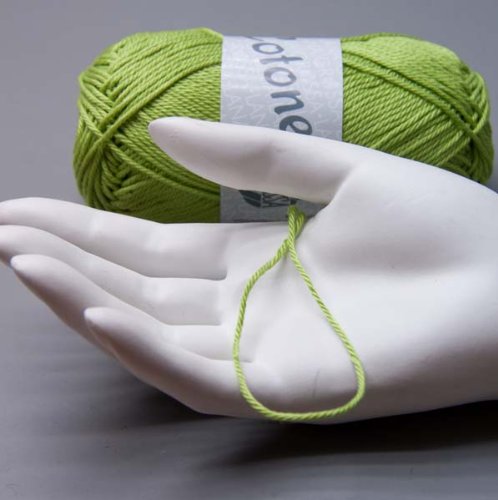 Lana Grossa Cotone 023 green 50g Wolle - 2