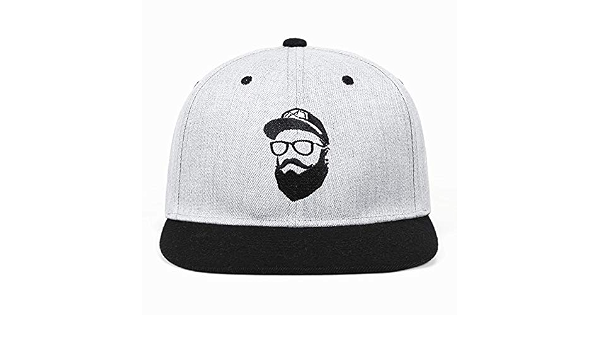 Buy Bearded Man Cap by Gruff Pup Grey 