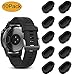 Produktbild Für Garmin Vivoactive 3 Ladegerät Port Protector Weiche Silikon Staubstecker Anti Staub Stecker Caps für Garmin Fenix 5/5 S / 5X / Forerunner 935 / Vivoactive 3 Musik Smartwatch (10 Pack) (Schwarz)