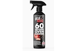 EASYLIFE LIFESTYLE SOLUTIONS Good Ideas 60 Seconds by Easylife Oven Cleaner, Heavy Duty Cooktop Cleaning Spray for Grease Stain Remover, 500ml Bottle - Fully Guaranteed