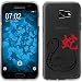 Produktbild PhoneNatic Case für Samsung Galaxy A5 2017 Silikon-Hülle Tierkreis Chinesisch M6
