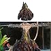 Produktbild ECMQS Aquarium Vulkan Form & Luftblase Stein Sauerstoffpumpe Aquarium Ornament Dekor
