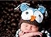 DAYAN Newborn Baby Infant Toddler Knit Crochet Photo Prop Costume Owl Hat Random Color