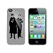 Produktbild Iphone 4 / 4S Schutzhülle Sherlock and Watson - weisser Rahmen