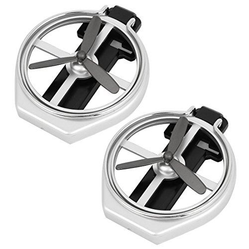 Preisvergleich Produktbild sourcingmap® 2Stk Auto Fahrzeug faltet Tasse Getränkehalter Becherhalter Flasche Getränk Halter Stand schwarz Silberton