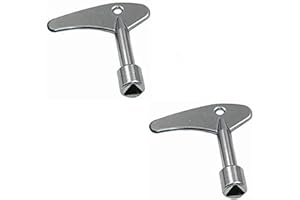 Anano 2PCS Triangle Key Utility Service Key Gas Electric Elevator Emergency Lift Door Lock Keys