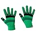 Produktbild JACK WOLFSKIN Mütze CROSS KNIT GLOVES KIDS, evergreen, ONE SIZE, 1906611-4075