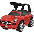 vidaXL Foot-Powered Kids Car Red Children Riding Toy Vehicle : Amazon ...