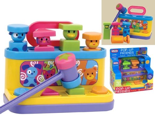 Pop Up Friends with Hammer and Shape Sorter