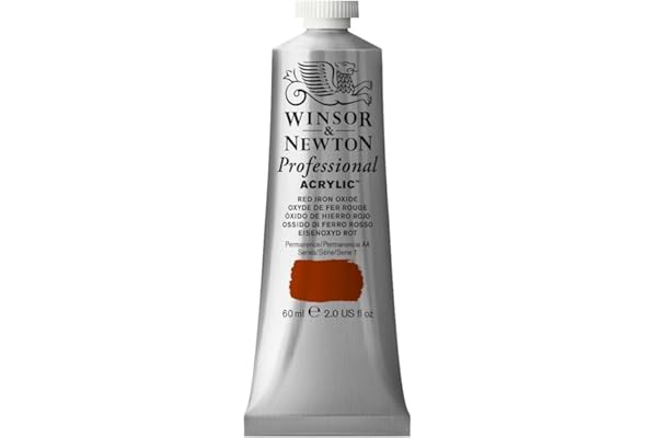 Winsor & Newton Professional Acrylique Tube 60ml 560 Oxyde de Fer Rouge
