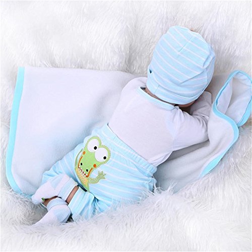 Fachel Reborn Baby Doll realistic baby dollsVinyl Silicone Babies 55cm 22inch Doll Newborn real baby doll Life Like Reborn Pacifier Doll