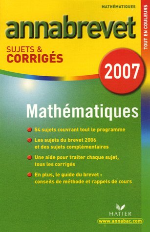 Annabrevet : Mathématiques