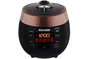 Cuckoo Reiskocher 1,08l CRP-R0607F Digitaler Dampfdruck