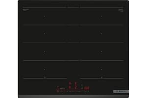 Bosch PXY63KHC1E, Série 6, Plaque induction, 60 cm, 4 feux, Noir