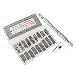 UEETEK 360 stücke 8-25mm Uhrenarmband Edelstahl Federstangen Link Stifte Federstangen Remover Repair Tool Set