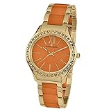 Jacques Lemans Damen Analog Quarz Smart Watch Armbanduhr mit Edelstahl beschichtet Armband 1-1797O