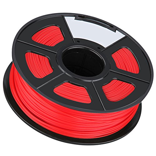 Gluehfaden – SODIAL(R)Neue 3D-Drucker Druck Gluehfaden ABS -1.75mm, 1kg, fuer Print RepRap Farbe: rot - 3