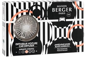 Maison Berger - Diffusore per Auto ILLUSION + Ricarica Angélique Noire
