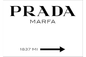 ^RTERBY'S Poster Marfa con Cornice - Orizzontale - varie dimensioni vari colori Made in Italy - riferimento all’opera d’arte di critica al consumismo di Marfa (Texas) (Poster (senza cornice), 70x100)