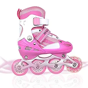 Nika Children Safe Inline Roller Skate Skating Shoes