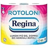 Regina Rotoloni Maxi Toilet Paper Rolls, Pack of 4