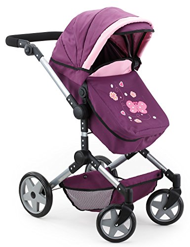 Bayer Neo Pro Combi Dolls Pram (Purple)