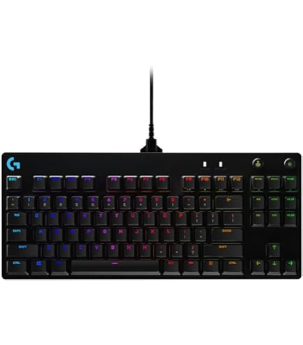 Logitech G PRO TKL mechaniczna klawiatura do gier, GX Red