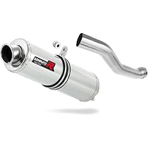 Pot D'échappement Sport DOMINATOR HP1 Pour Yamaha YZF R1 1000 RN09 2002-2003 - Acier Inoxydable Avec Embout Carbone