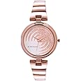 Giordano Analog Stylish | Trendy Watch for Women's Water Resistant with Crystal Studded Dial and Unique Design Metal Strap Wrist Watch to Compliment Your Look|Ideal Gift for Women|Ladies|Girls - C2196