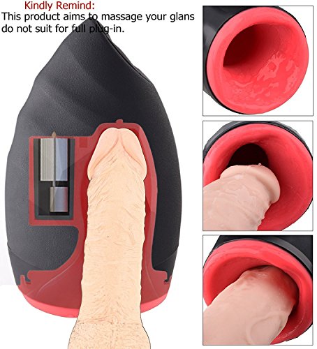 Dulexo Masturbador Multifuncional 3-en-1 6 modos de vibración y tres niveles de intensidad, juguete sexual para masturbación masculina