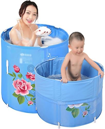 Folding Bathtub Adult Child Without Cover Bath Barrel Can Lift Collapsible 360 Pearl Plus Cotton Insulation Swimming Pool, Insulation Hardy Swimming Bucket