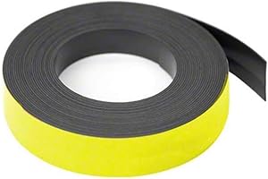 FIRST4MAGNETS Magnet Expert® Yellow 19mm wide x 0.76mm thick Magnetic Gridding Tape (5 Metre Length)