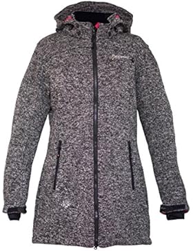 Deproc Active Damen Strickfleece Mantel Elkford Longjacket Lady