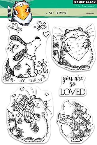 Penny Black Clear Stamps, Multi-Colour, 19.05 x 12.7 x 0.41 cm