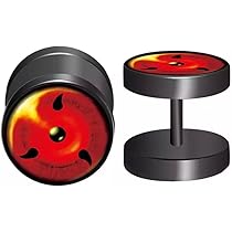 Finto Piercing Orecchio 10mm - Orecchini A Sbarra Con Motivi Colorati Per Uomo E Donna | Senza Allungamento - Foto 10