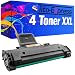 Produktbild PlatinumSerie® 4 Toner XL Schwarz kompatibel für Samsung ML-1610 ML-2010 ML-1610P ML-2015 ML-2020 ML-2510