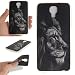 Produktbild Nancen LG X Screen Hülle, Ultra Dünn Spezielle Weiche TPU Full Silikon Cover Case Handyhülle Schutzhülle Tasche [Alt Löwe]