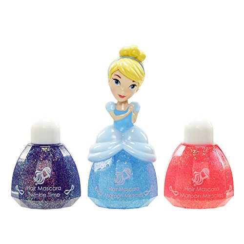Preisvergleich Produktbild Disney Princess Little Kingdom Makeup Sets (Cinderella Hair Mascara - Bibbidy Blue)