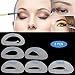 Anself 6Pcs Eyeshadow Stencil Eyeshadow Shaper Makeup Tool