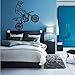 Produktbild Motorrad Kreative Dirt Bike MotorCycle Vinyl Wandaufkleber für Kinder Home Motor Abnehmbare Wandtattoo Schlafzimmer Dekor Wandbild 42x47 cm