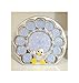 Produktbild Bilderrahmen Baby Mehrfach | Silber-Bilaminat | Ente | 2R Argenti 27x24 cm himmelblau