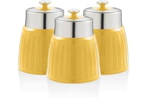 Swan Retro Set of 3 Canisters
