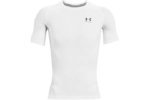 Under Armour Men's Ua Hg Armour Comp Ss Short-Sleeved Sports t-Shirt for Men, Comfortable and Lightweight Gym Clothes for Workouts (Pack of 1)