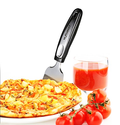 NexGadget Premium-25-Stücke Sets von Kochgeschirr mit Edelstahl und Nylon,Küchenhelfer-Set , Kochen Tools einschließlich Löffel, Turners, Tongs, Schneebesen, Schäler, Schaber, Messbecher und Löffel Nylon Kochutensilien 25 PCS - 7