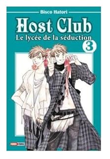 jaquette livre Host Club, Tome 3 :