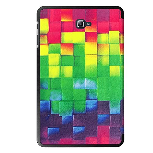 Samsung Galaxy Tab A T580N Hülle- PU Leder Schutzhülle für Samsung Galaxy Tab A6 10.1 Zoll SM-T580N/T585N Cover Tasche Etui mit Support-Funktion - 2