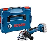 Bosch Professional 18V System GWS 18V-10 P - Amoladora angular a batería (Brushless, Ø 125 mm, 9000 rpm, interruptor PROtecti